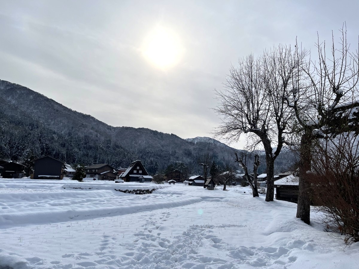 世界文化遺産【白川郷】🏔️🌨️